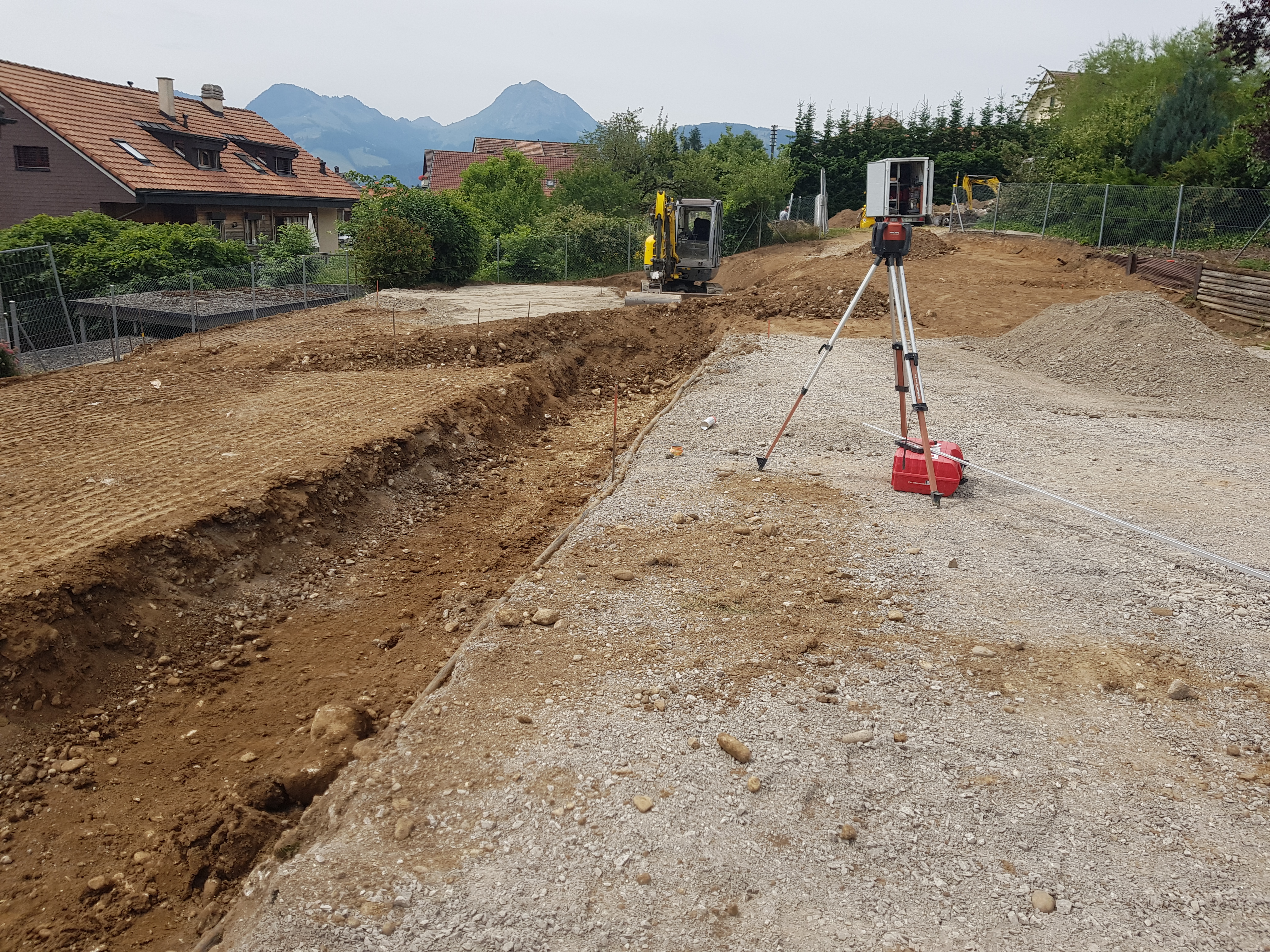 laser hilti chantier