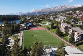 Crans-Montana - Terrain de football de la Moubra