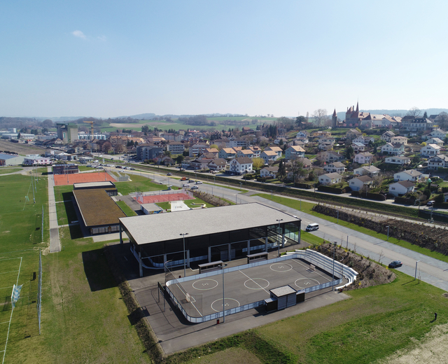 Avenches - zone sportive de sous-Ville