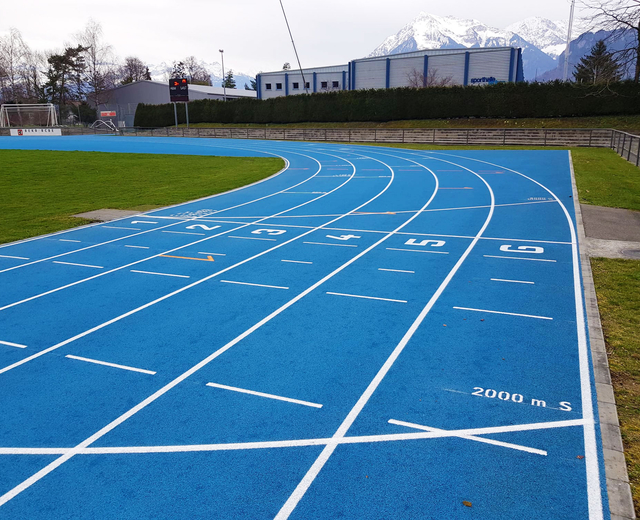 Thun piste d'athlétisme