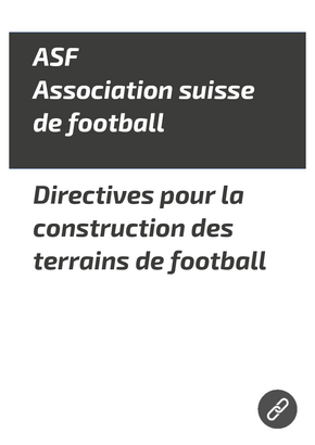 ASF directives pour la construction des terrains de football