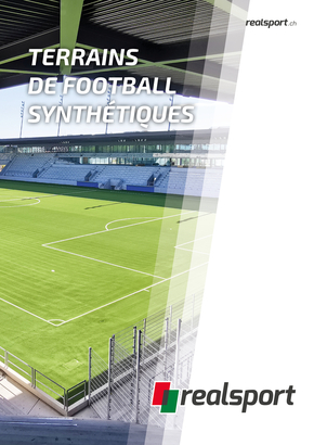 Terrain de football synthétique Realsport