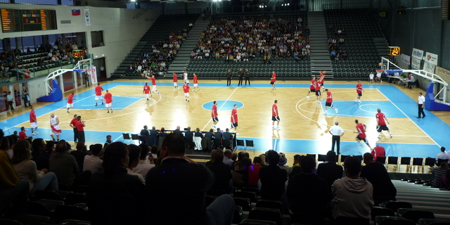 salle st-léonard Swiss Basket Fribourg