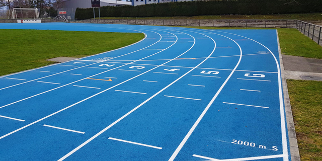 Thun piste d'athlétisme